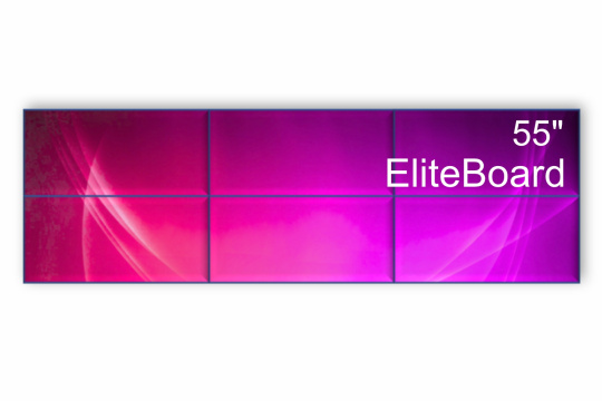 Изображение Видеостена 3x2 EliteBoard 55" BE-55C5