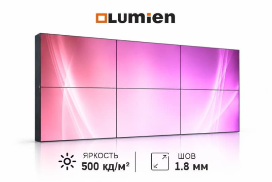 Изображение Видеостена 3x2 Lumien 55" LVW5518LL