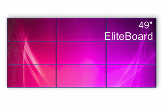 Изображение Видеостена 3x3 EliteBoard 49" BB495FCBED