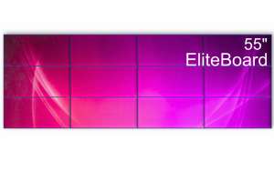  Фото видеостена 4x3 eliteboard 55" be-55d5 - фото 2